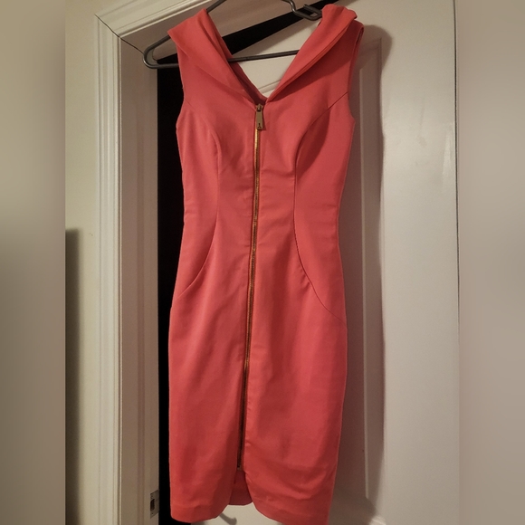 Ted Baker Neon Pink Amazing Dress - Picture 2 of 4